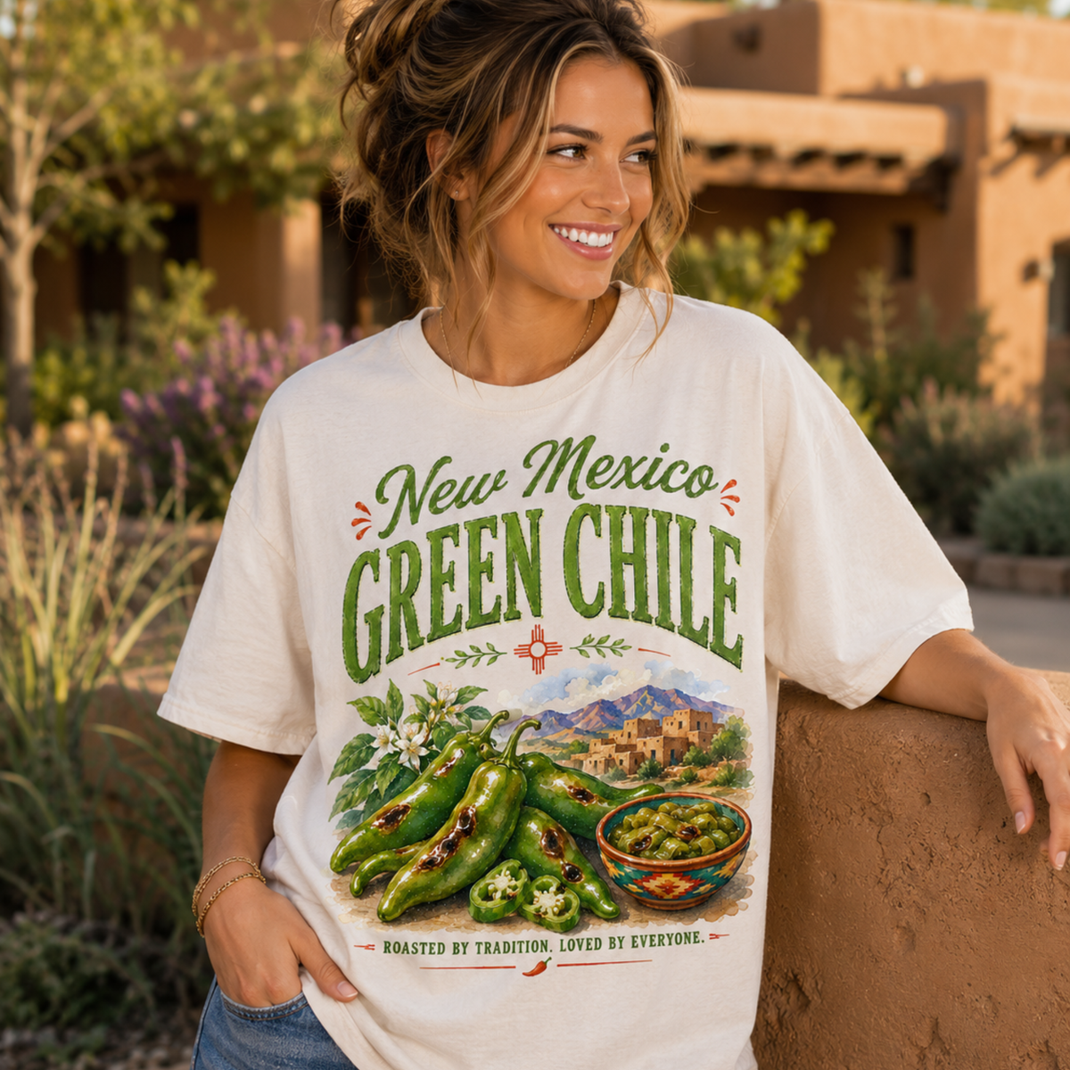 New Mexico green chile (Parker) DTF Transfer
