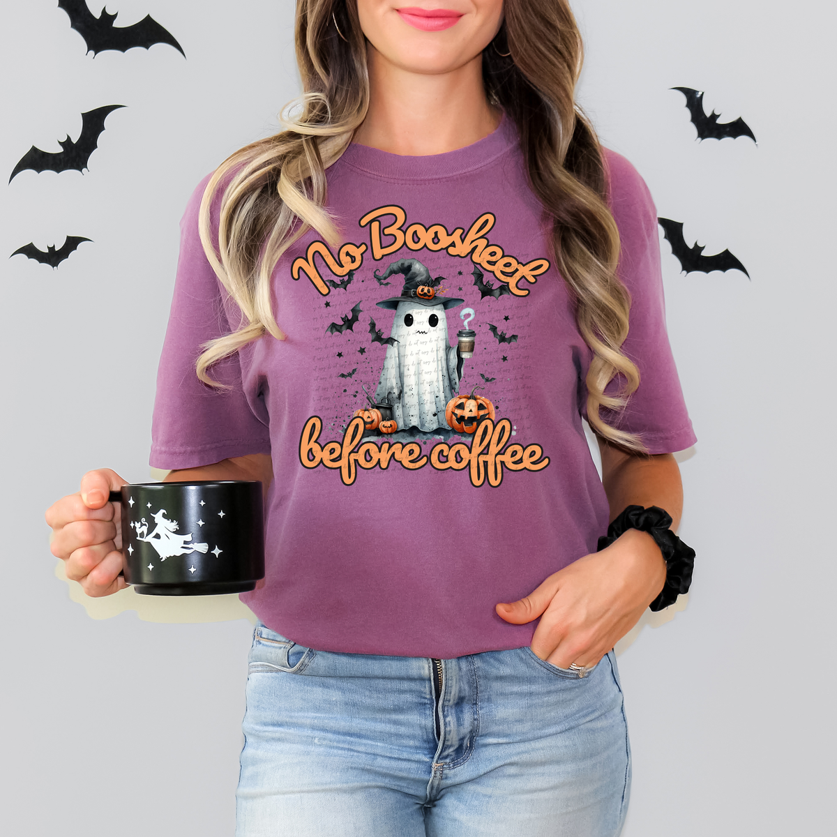 No Boosheet Before Coffee 54250 DTF transfer