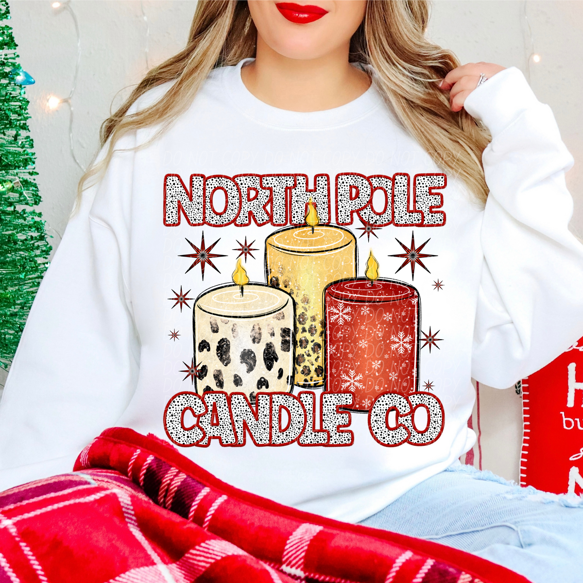 North Pole Candle Co 66770 DTF transfer