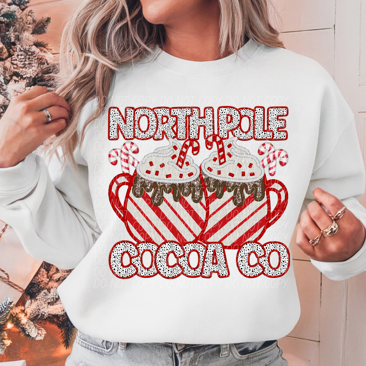 North Pole Cocoa Co 66772 DTF transfer