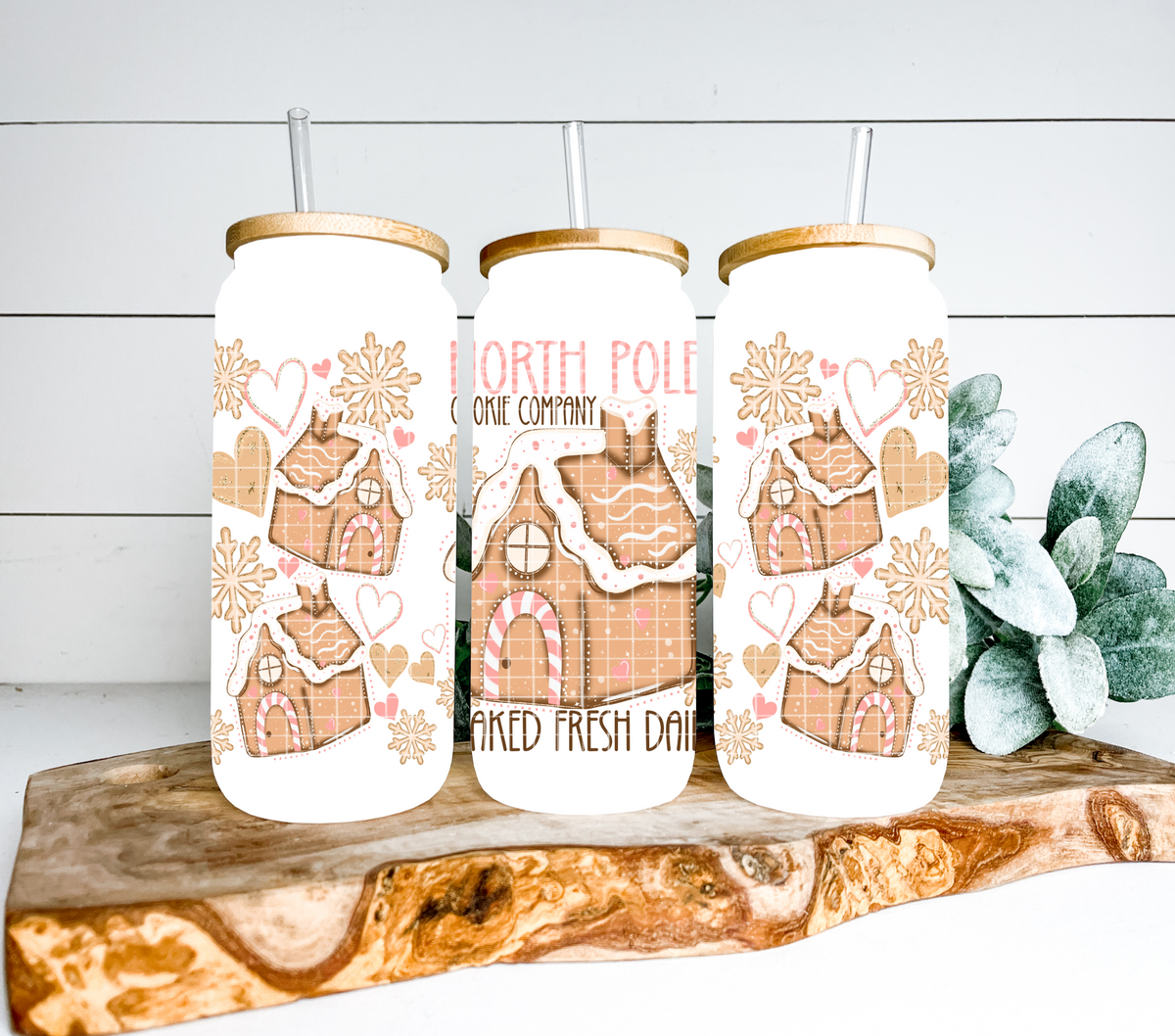 North Pole cookie company (Linda) UV DTF WRAP