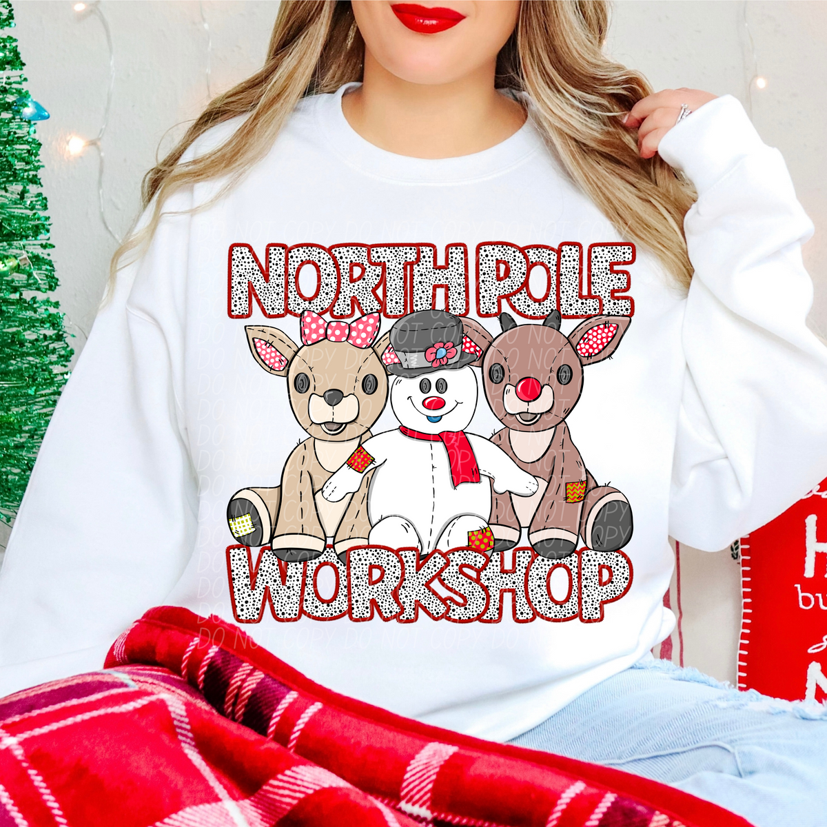 North Pole Workshop 66779 DTF transfer