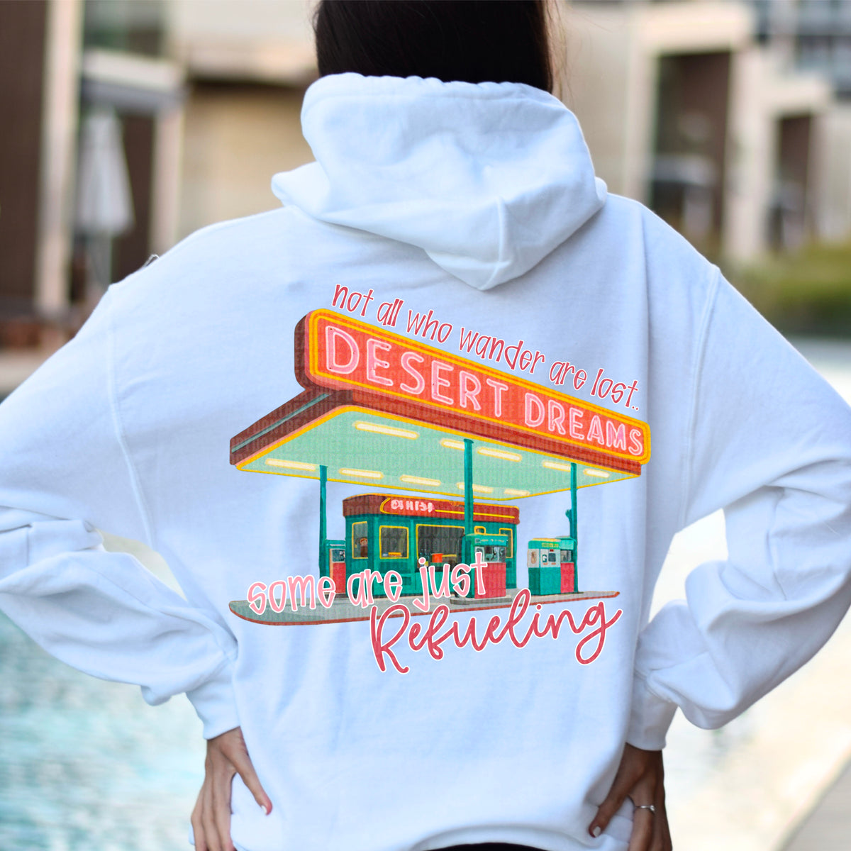 Not all who wonder desert dreams DTF transfer