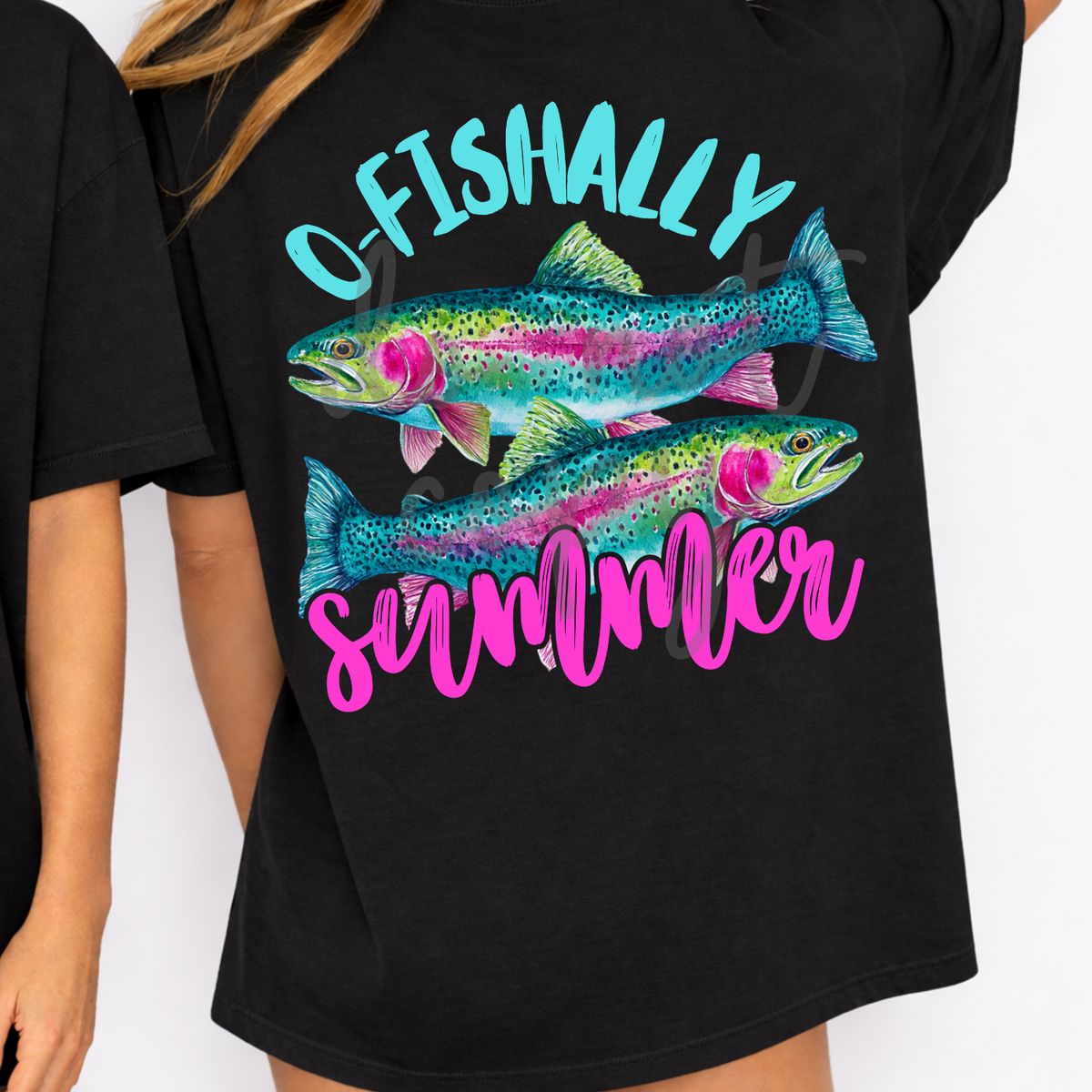 O-fishally summer (Parker) DTF Transfer