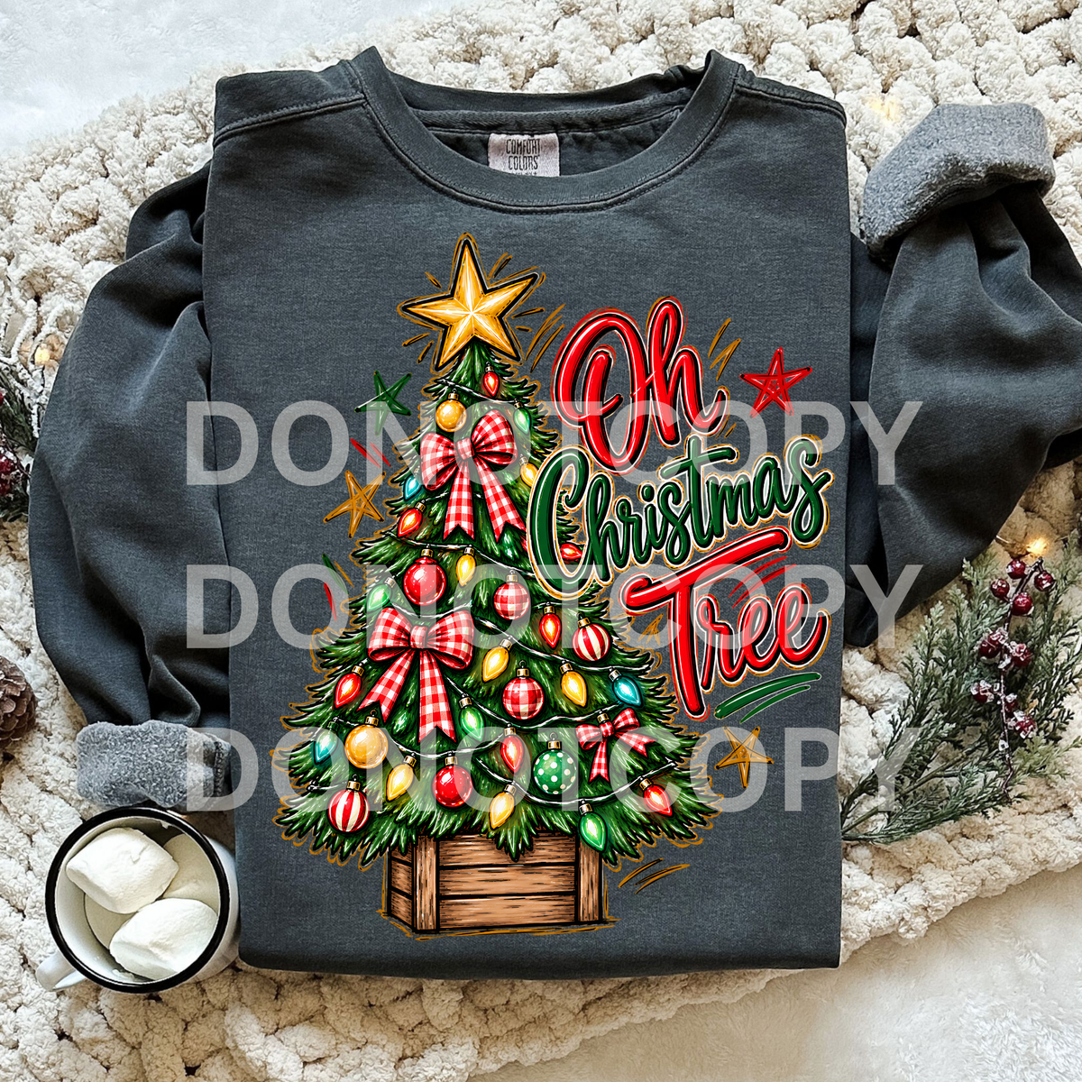 OH' Christmas Tree (CSG) DTF Transfer