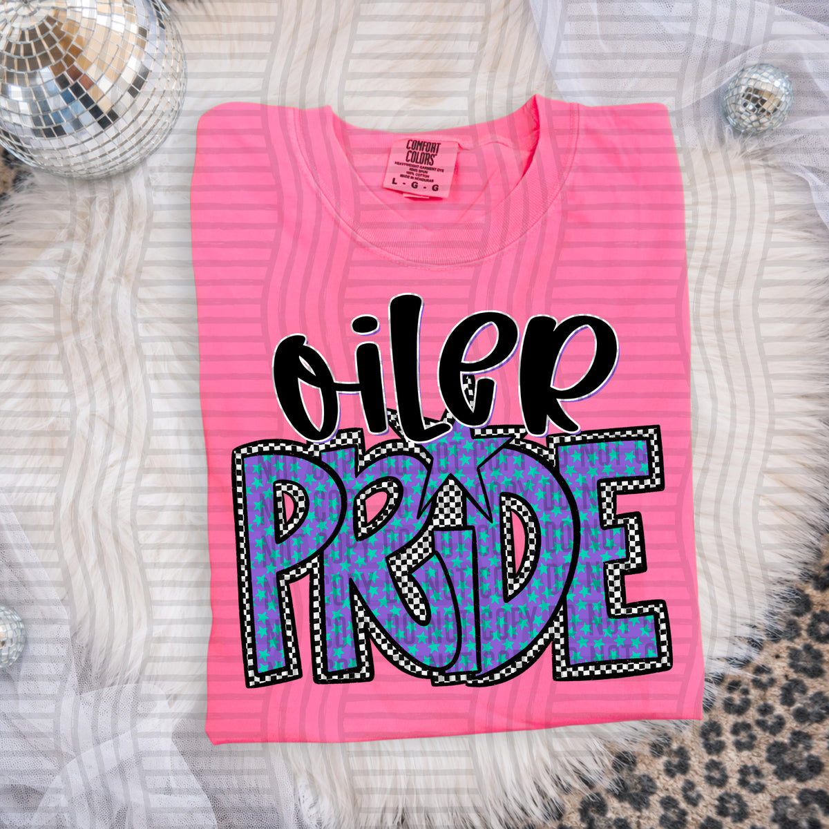 Oiler star pride (Caplinger) DTF transfer