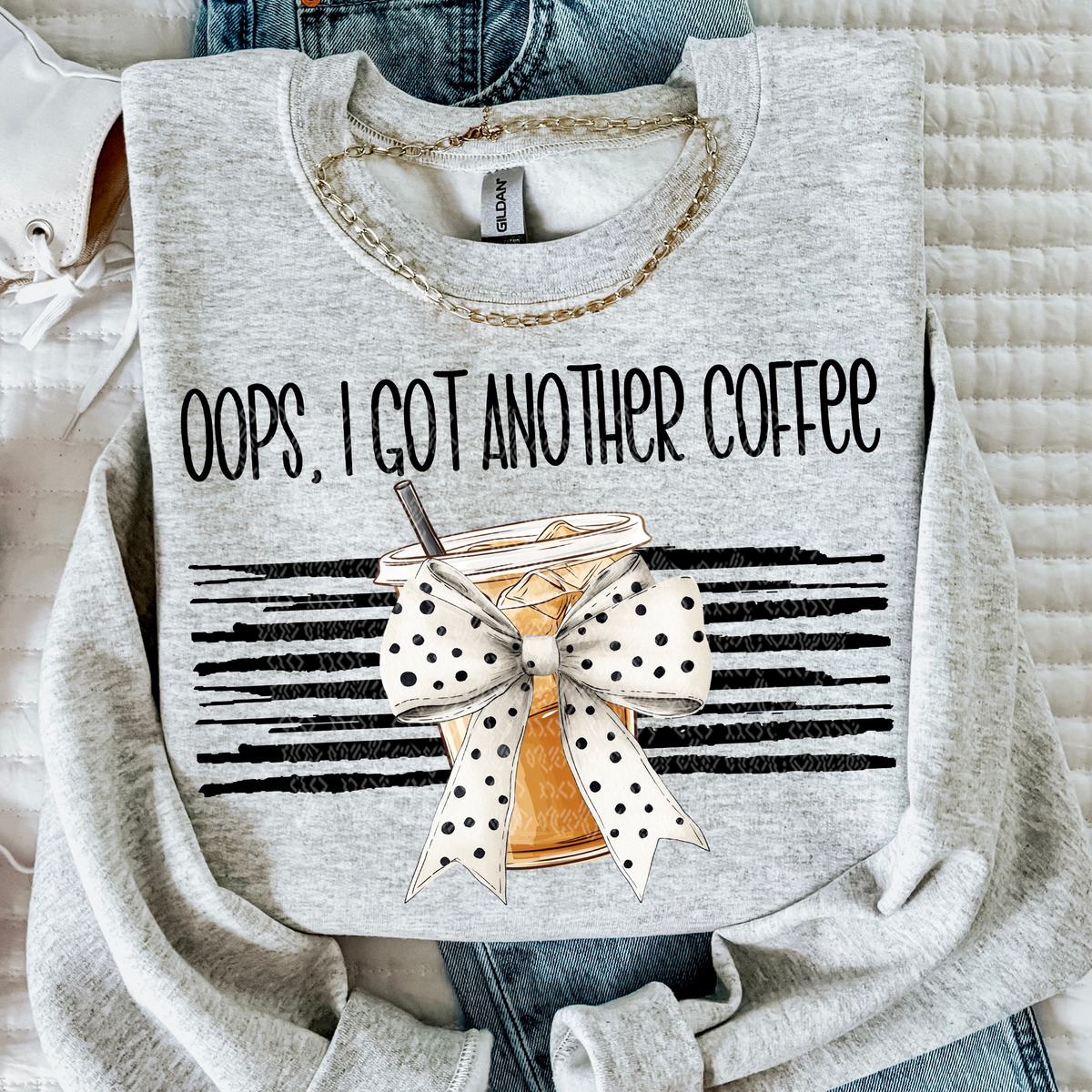 Oops, I got another ice coffee (TTD) 85359 DTF transfer