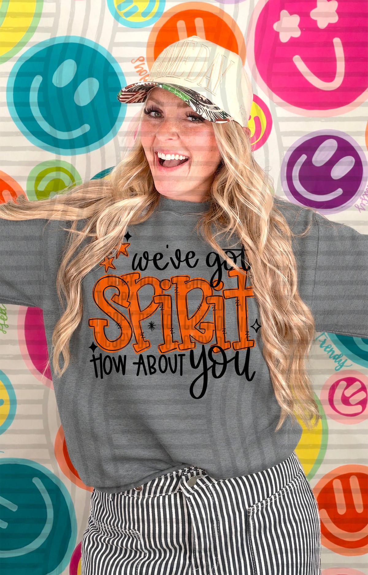 Orange-We've got spirt (Caplinger) DTF Transfer