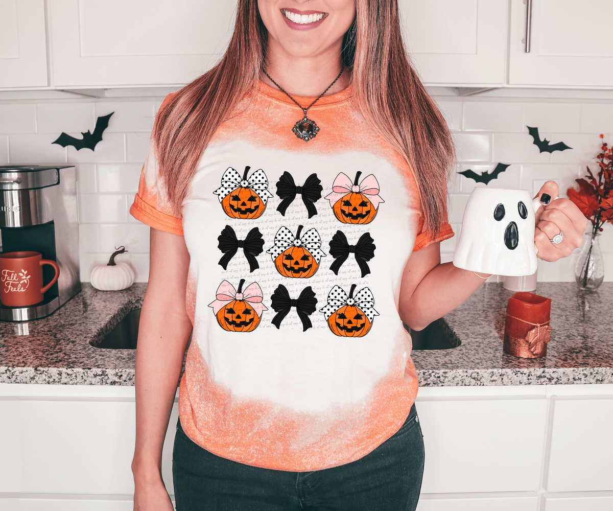 Orange Jack-O-Lantern 42201 DTF transfer