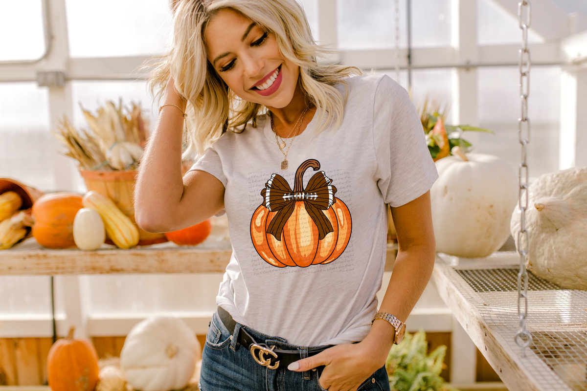 Orange Pumpkin 42202 DTF transfer