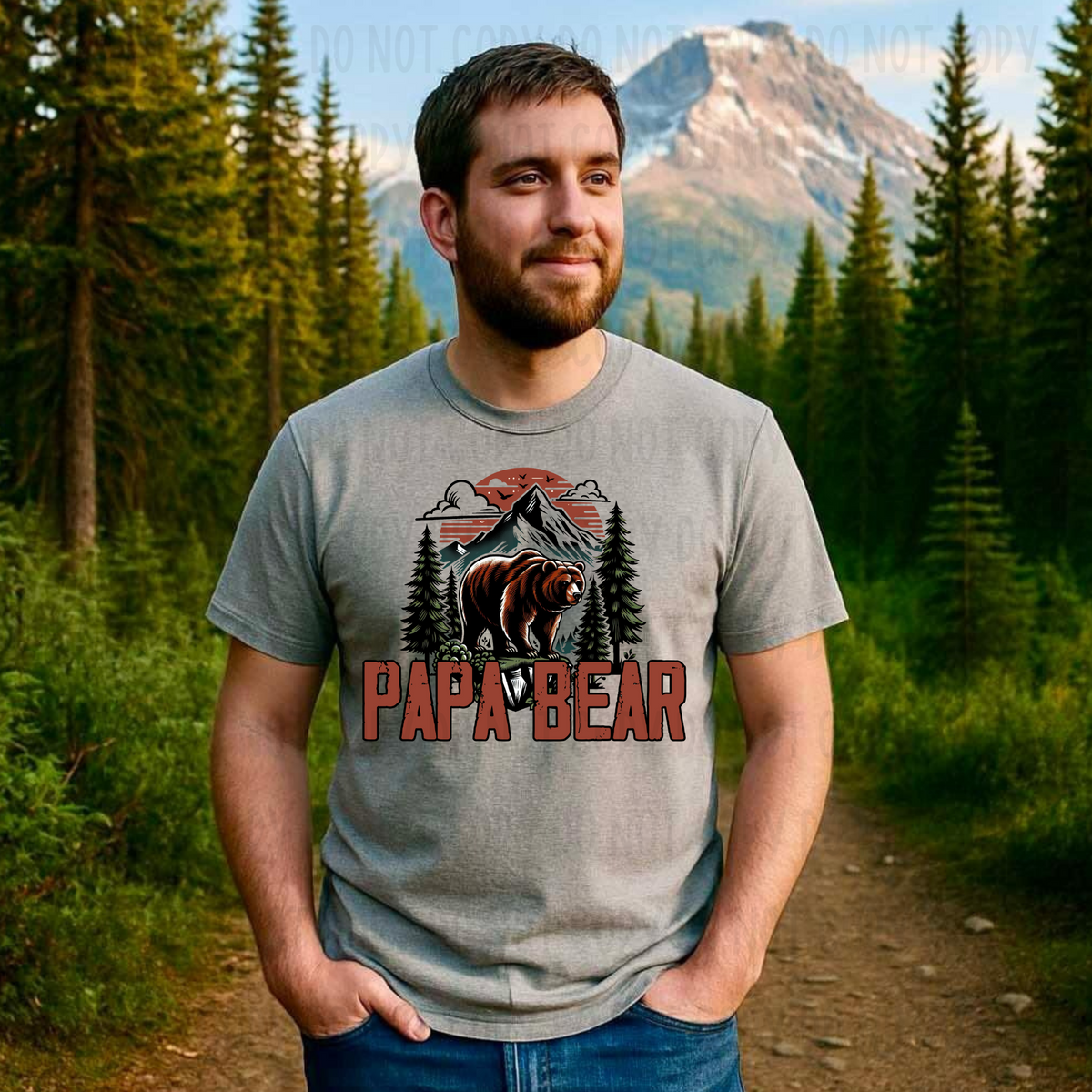 Papa Bear 103779 DTF transfer