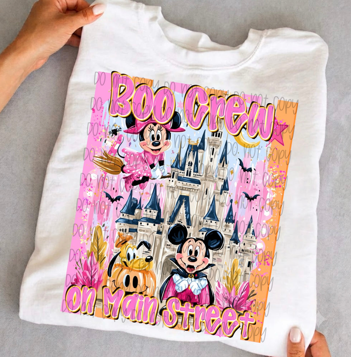boo crew on main street (ssd) DTF Transfer