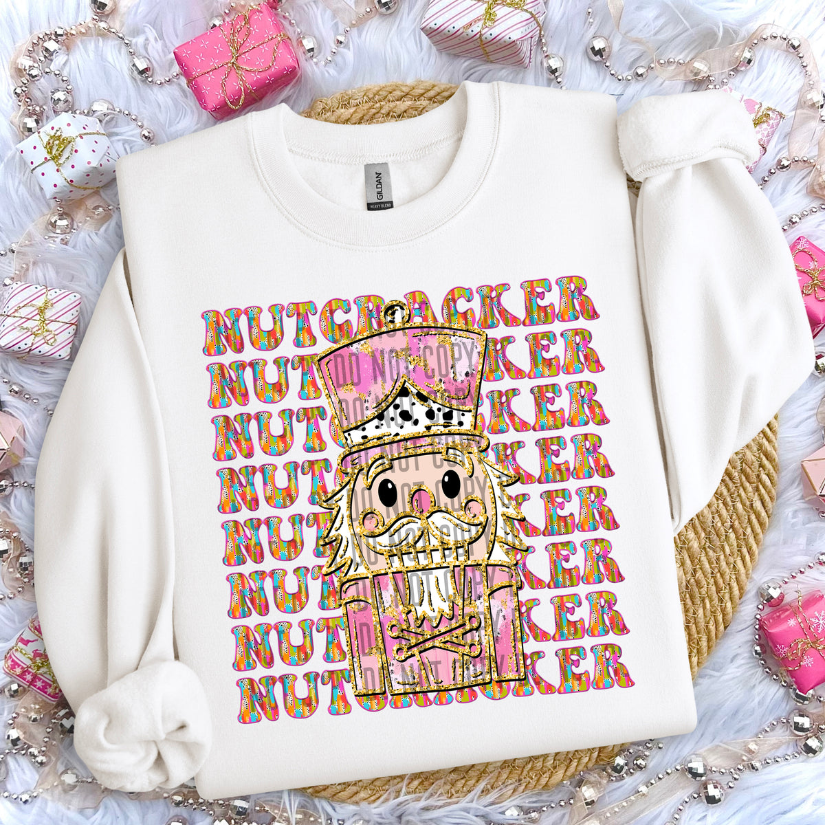 Nutcracker Colorful Stacked 69201 DTF transfer