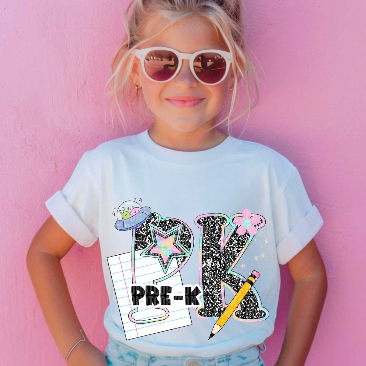 Pre K Paper Pencil 104568 DTF transfer