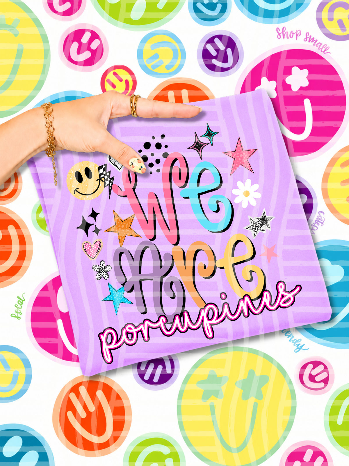 porcupines we are (doodles) (caplinger) DTF Transfer