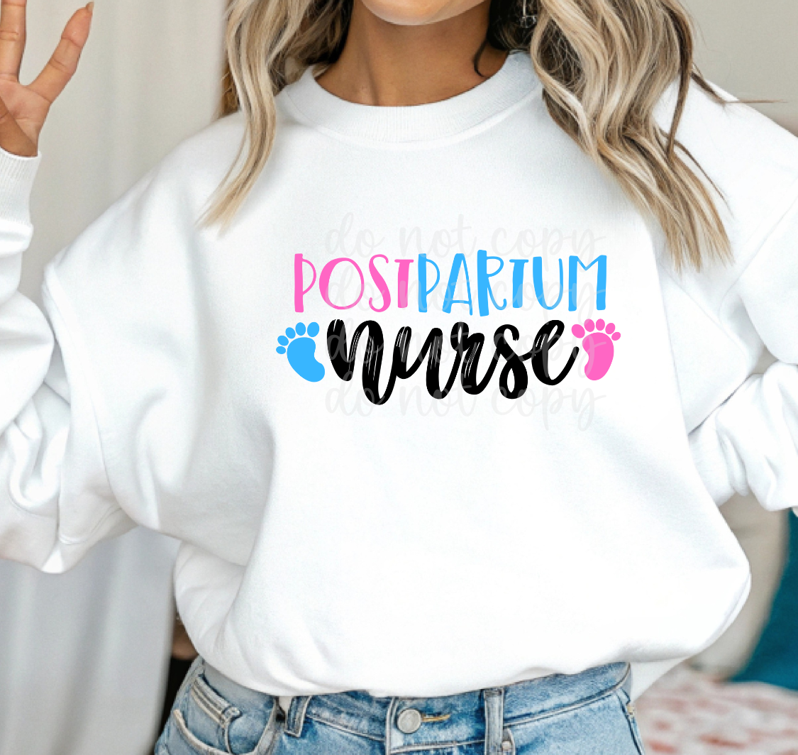 Postpartum Nurse (Parker) DTF transfer