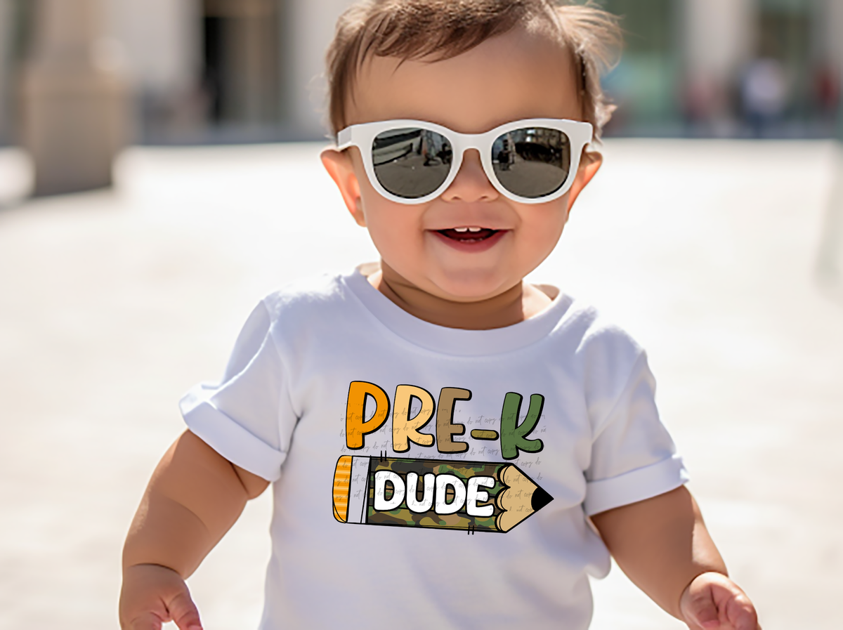 Pre K Dude 42529 DTF transfer