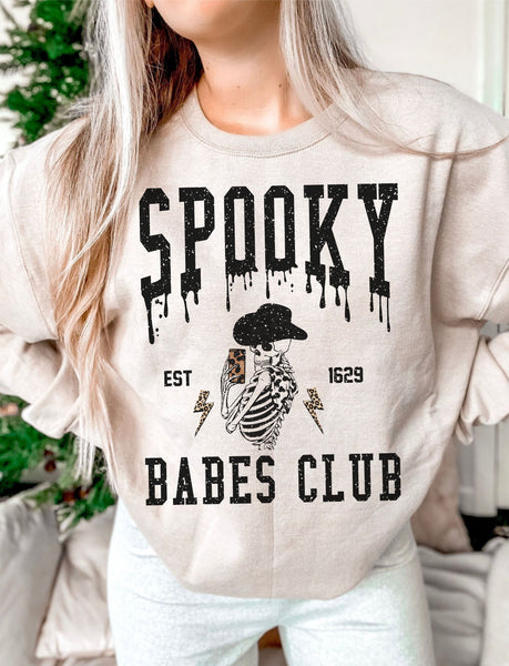 Spooky babes club skellie DTF TRANSFER