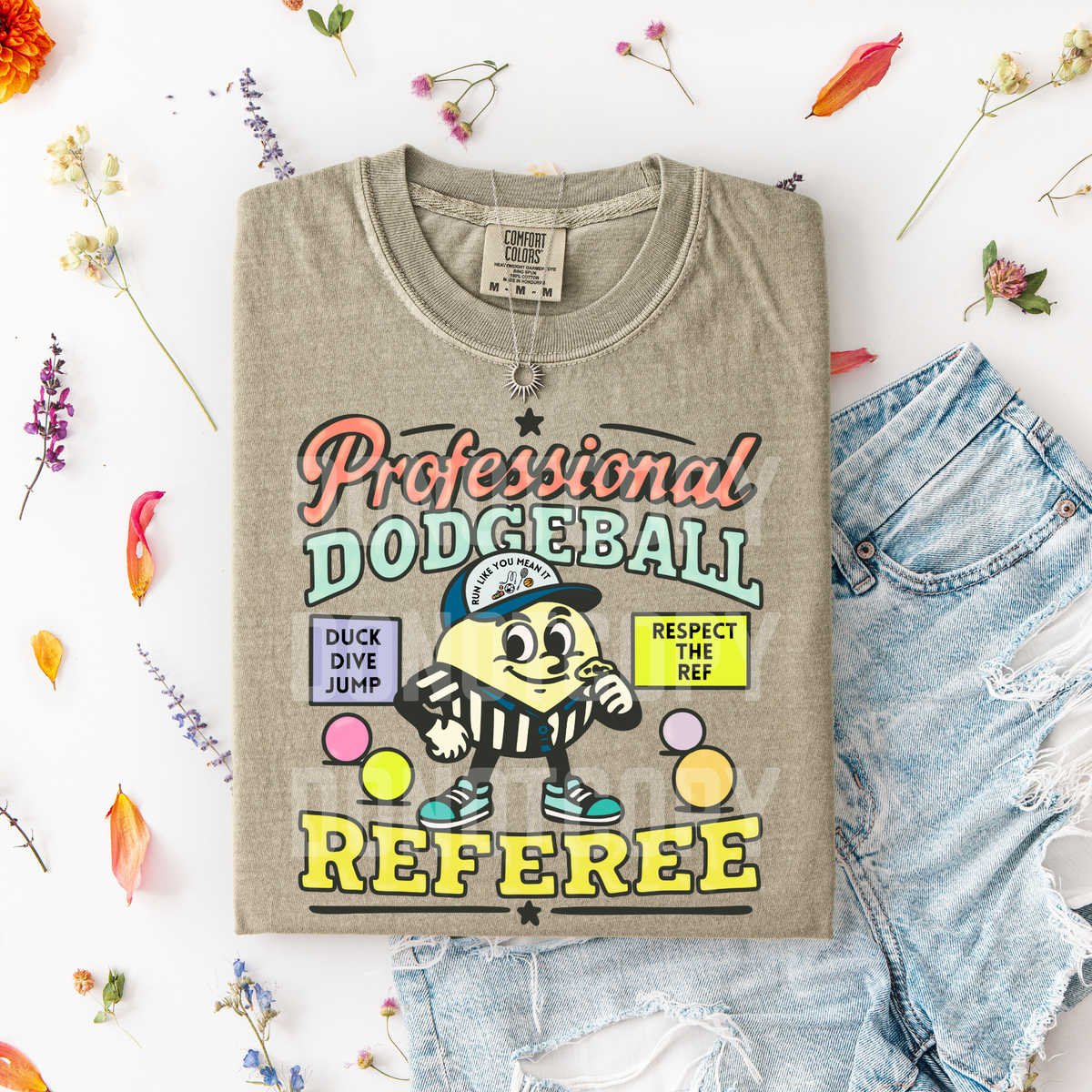 Professional dodgeball referee (CSG) DTF Transfer