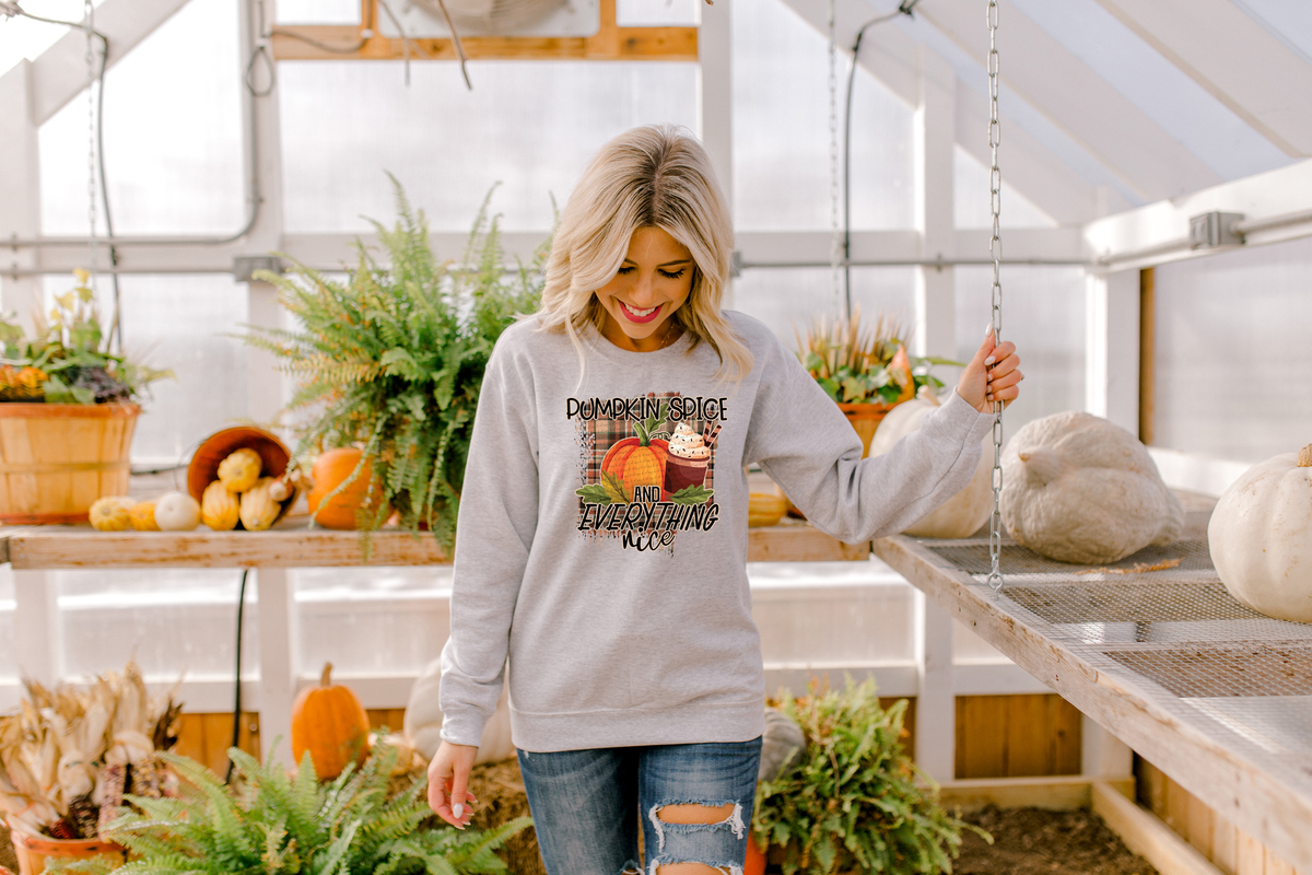Pumpkin Spice And Everything Nice 51644 DTF transfer
