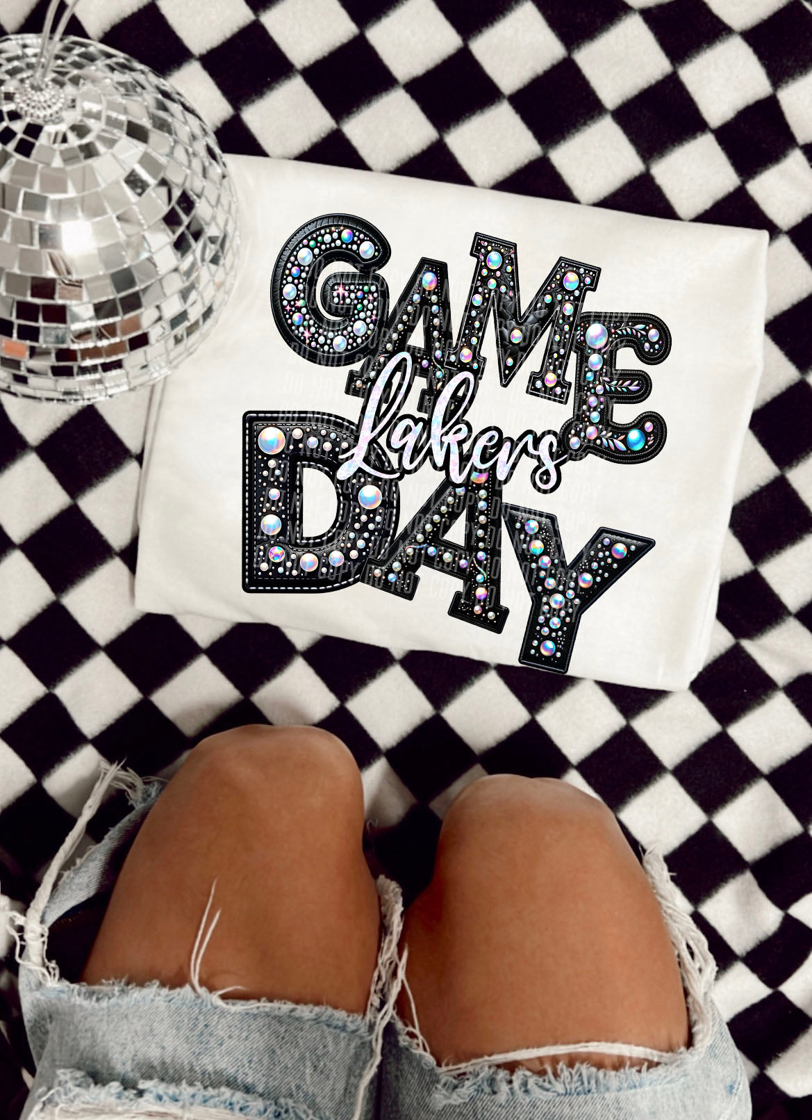 Game day lakers (CCDD) 43537 DTF TRANSFER