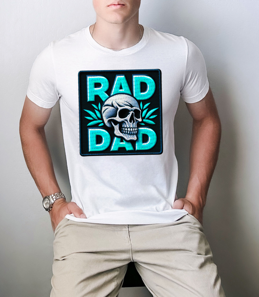 Rad Dad Skull 42234 DTF transfer