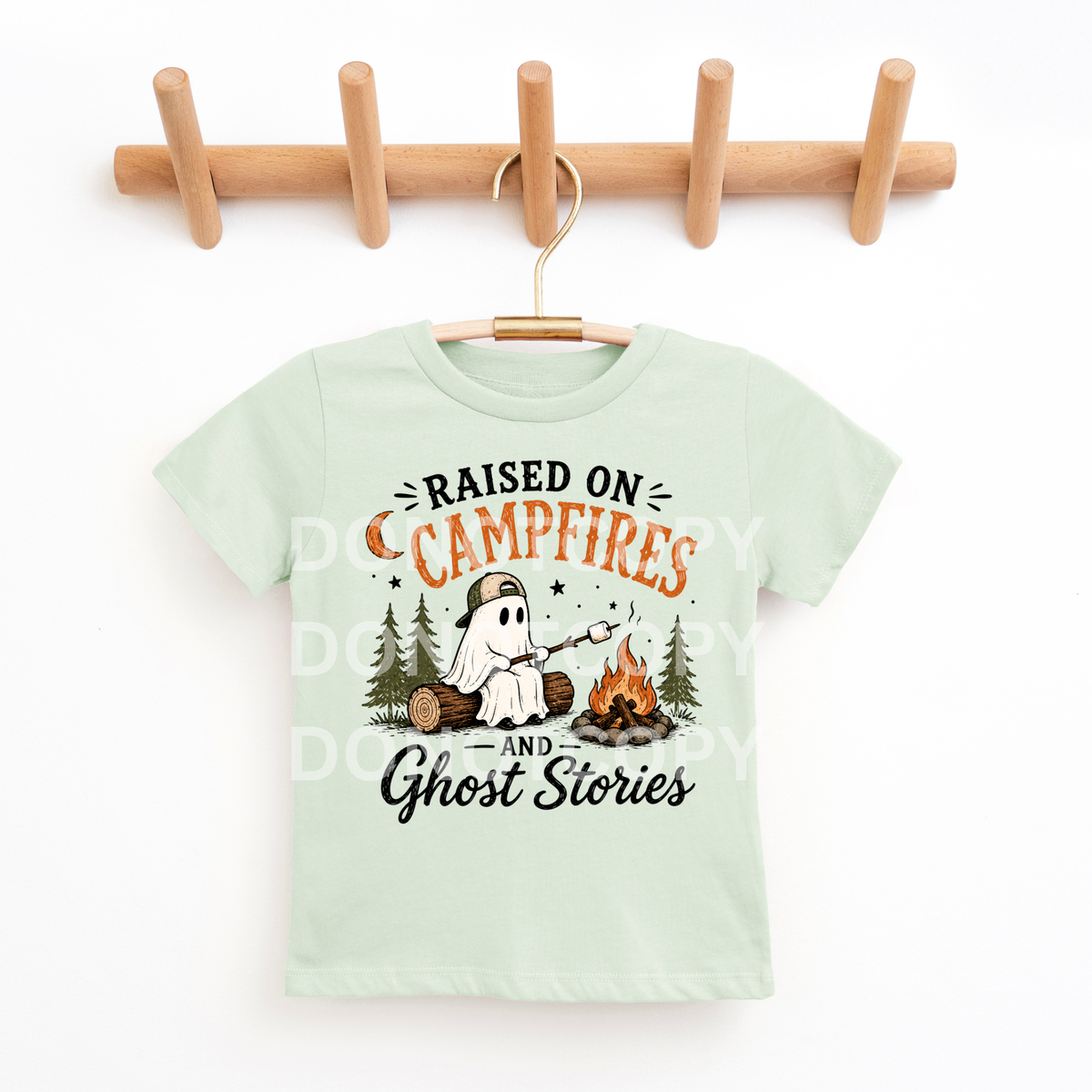 Raised on campfires and ghost stories (CSG) DTF Transfer