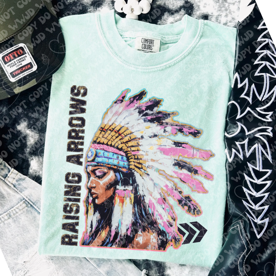 Raising arrows 1 103467 DTF transfer