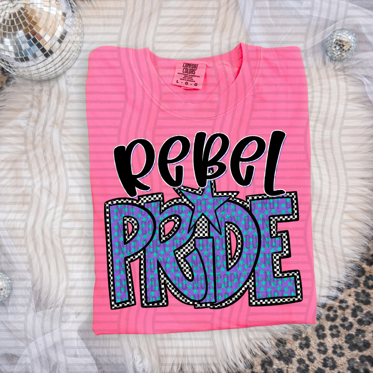 Rebel star pride (Caplinger) DTF transfer