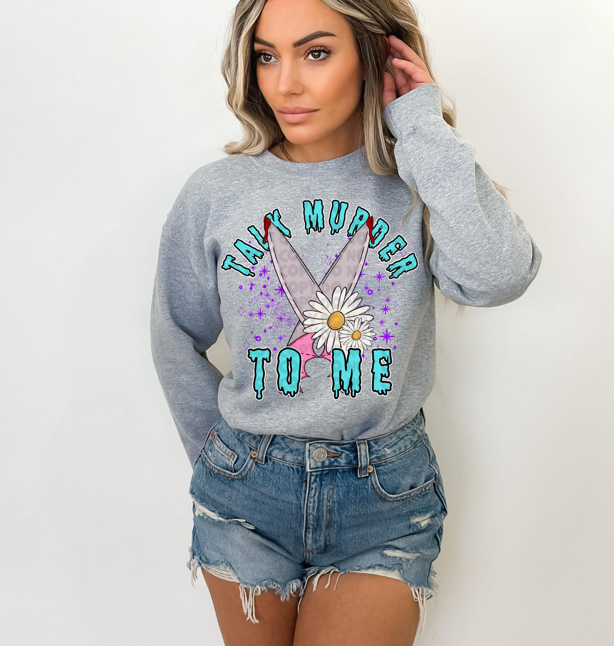 Talk murder to me knifes DTF TRANSFER