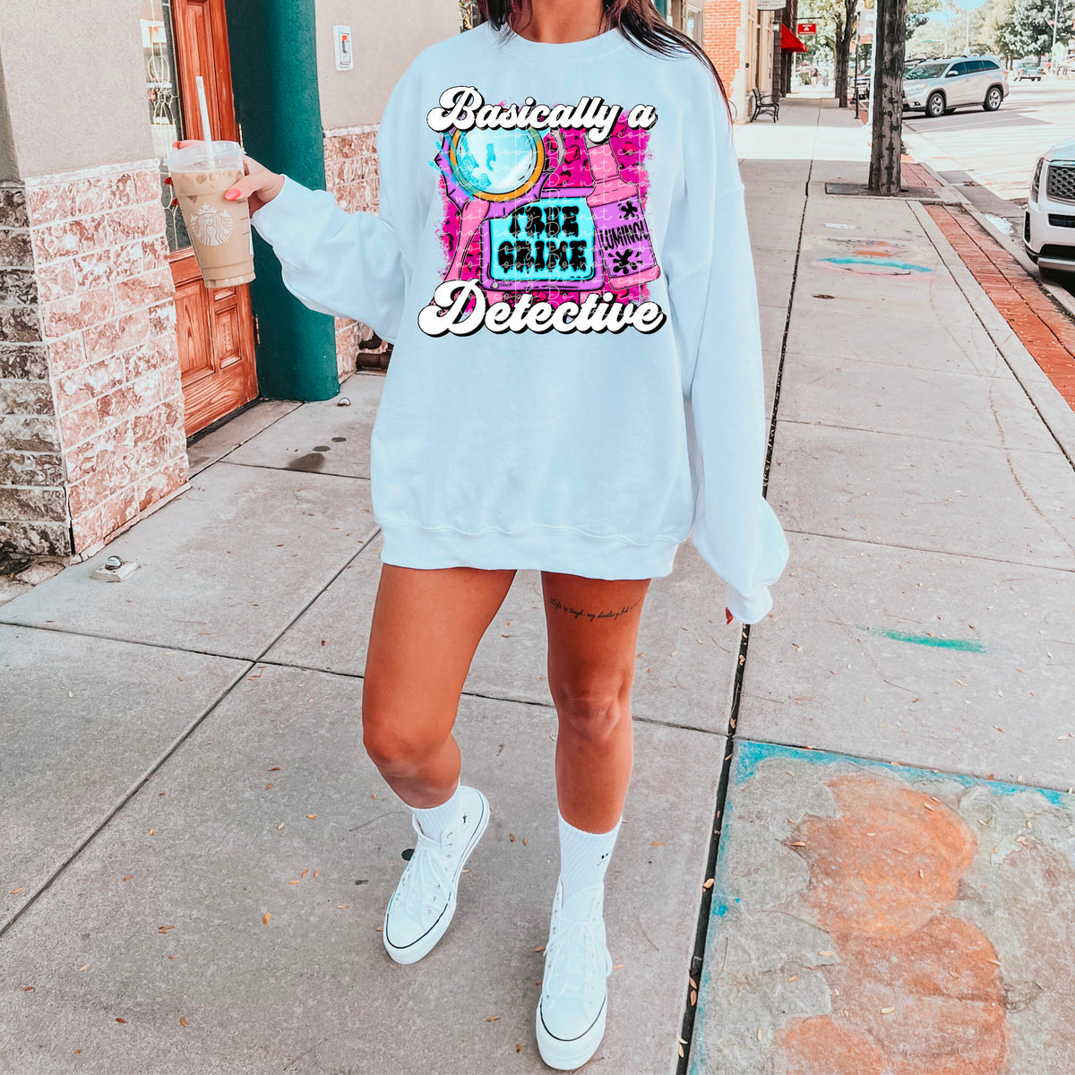 Basically a true crime detective DTF TRANSFER