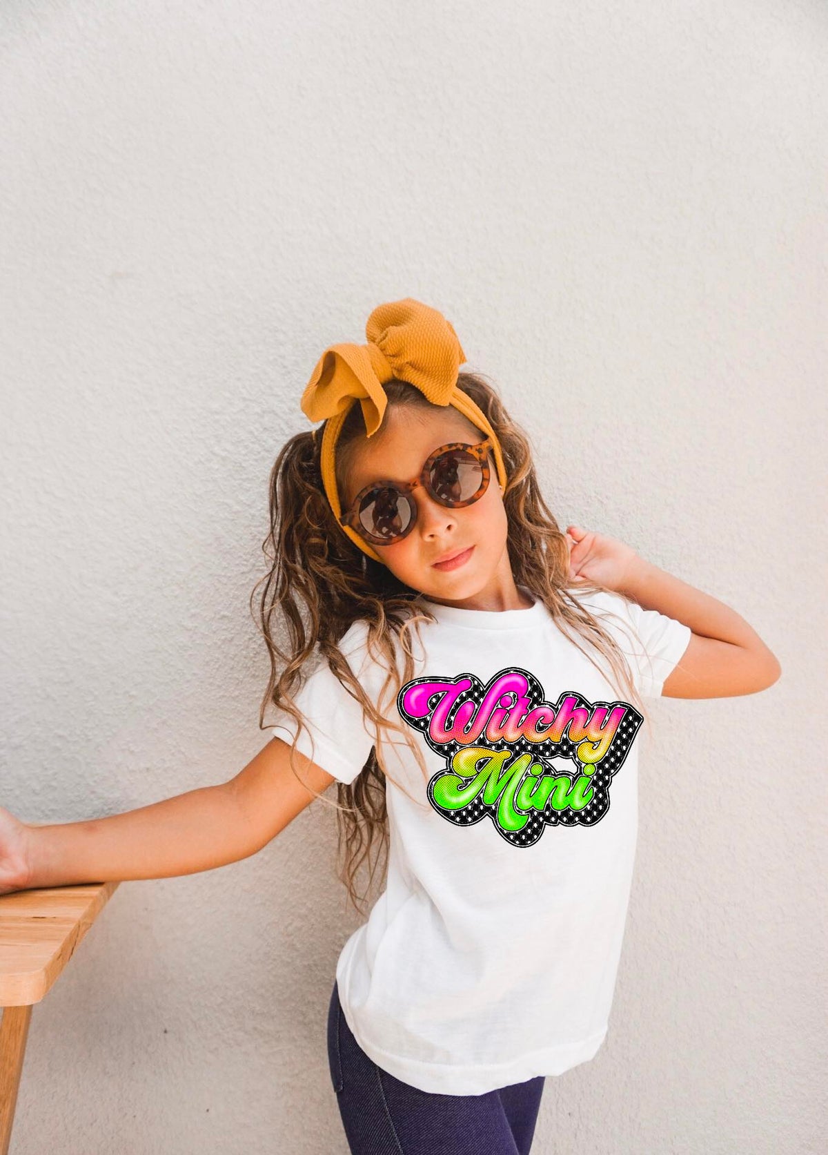 Witchy Mini bright colors with polkadots 2450 DTF TRANSFER