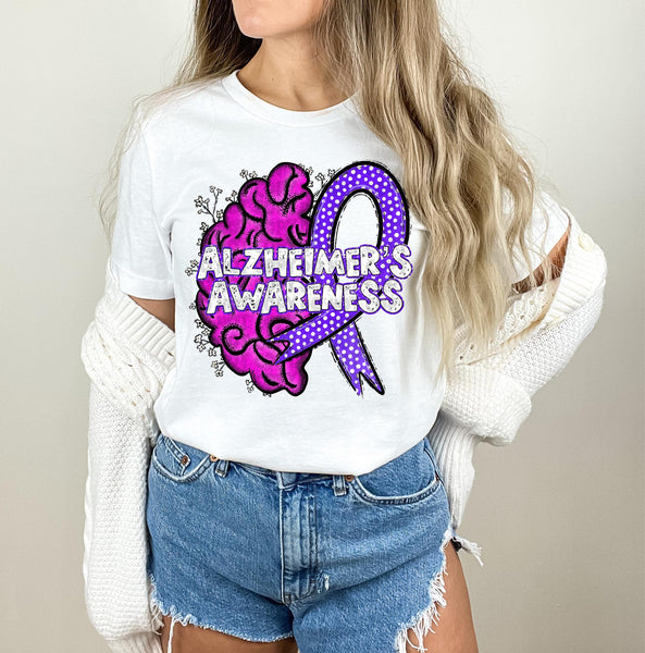 Alzheimer's Awareness 2394 DTF TRANSFER