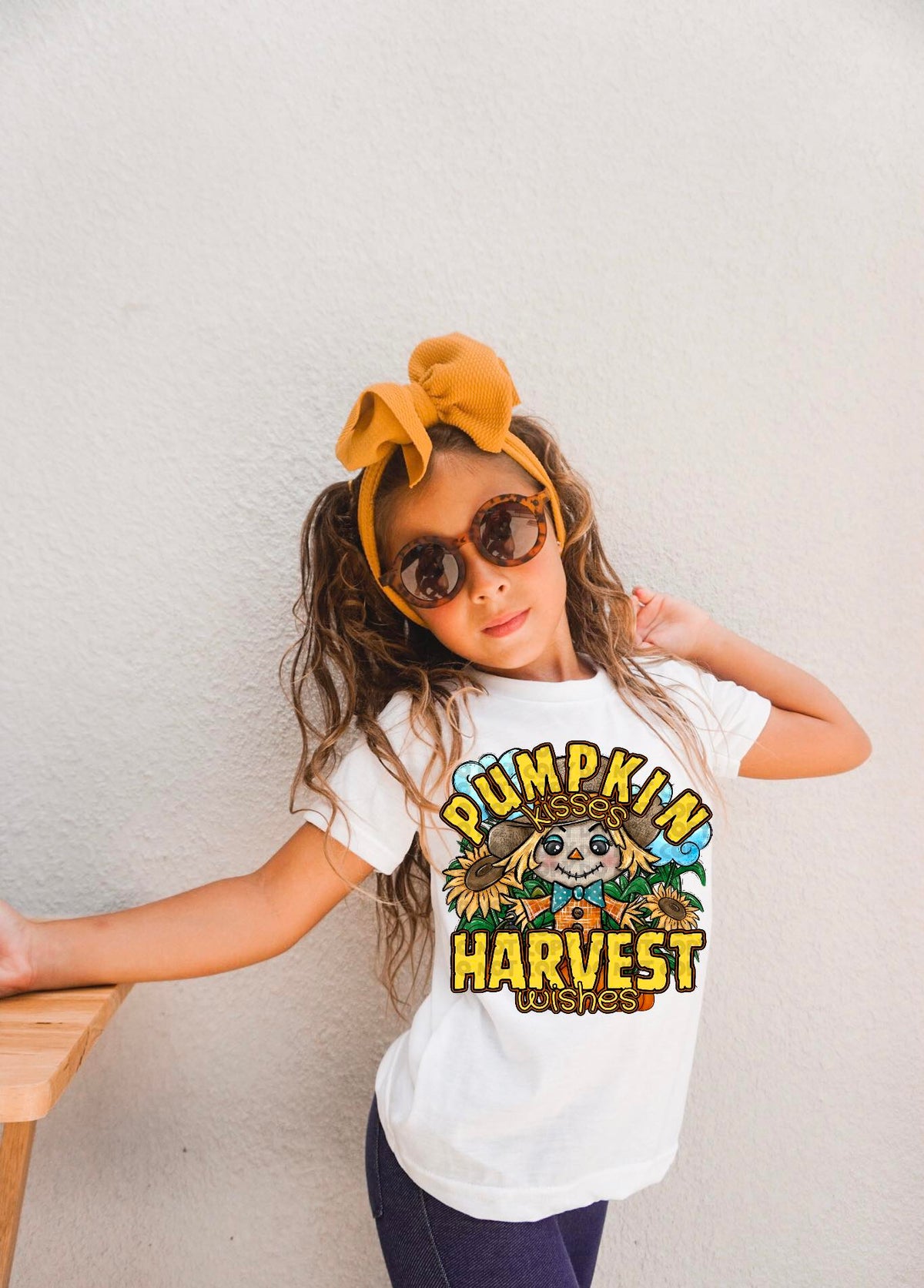 Pumpkin Harvest wishes (scarecrow) 2406 DTF TRANSFER