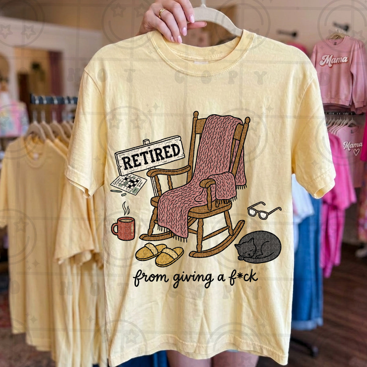 Retired from giving a F (HW) DTF Transfer