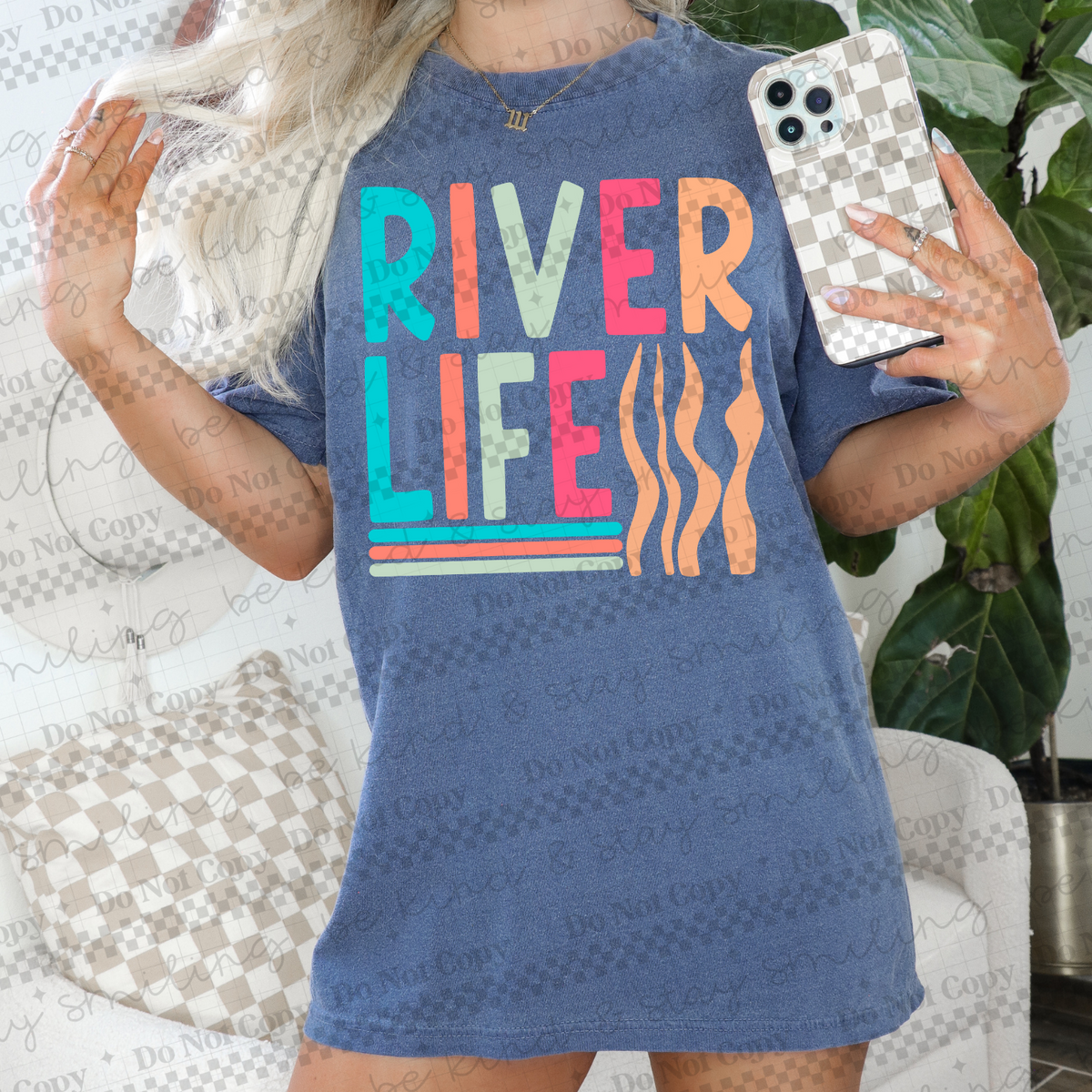 River Life Pastels (CMLD) 102769 DTF transfer