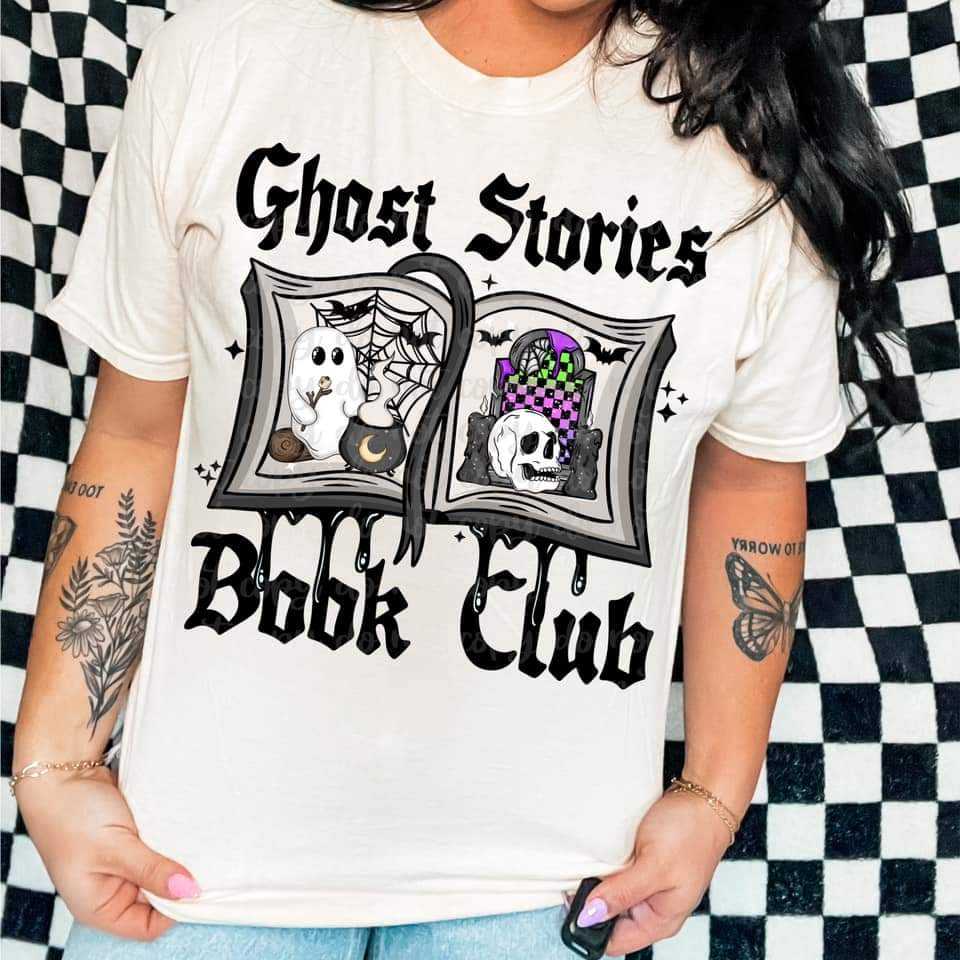 Ghost stories book club (VIRGO) 52124 DTF transfer