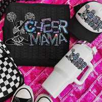 Cheer mama colorful stones skinny font (CITY) 44012 DTF transfer