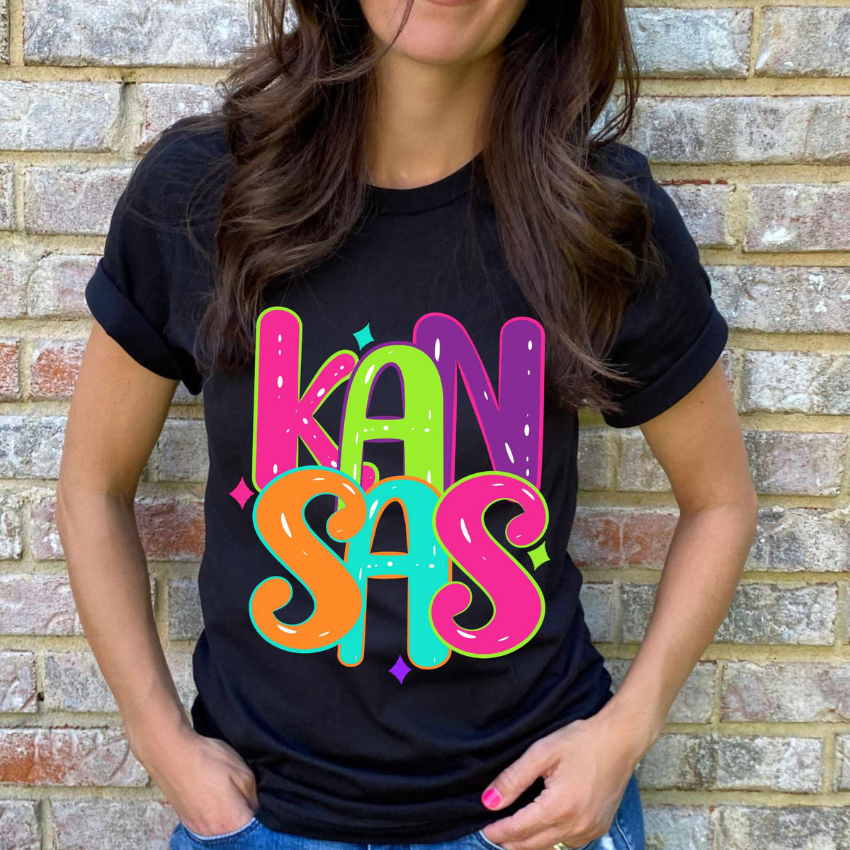Kansas neon states 44928 DTF transfer
