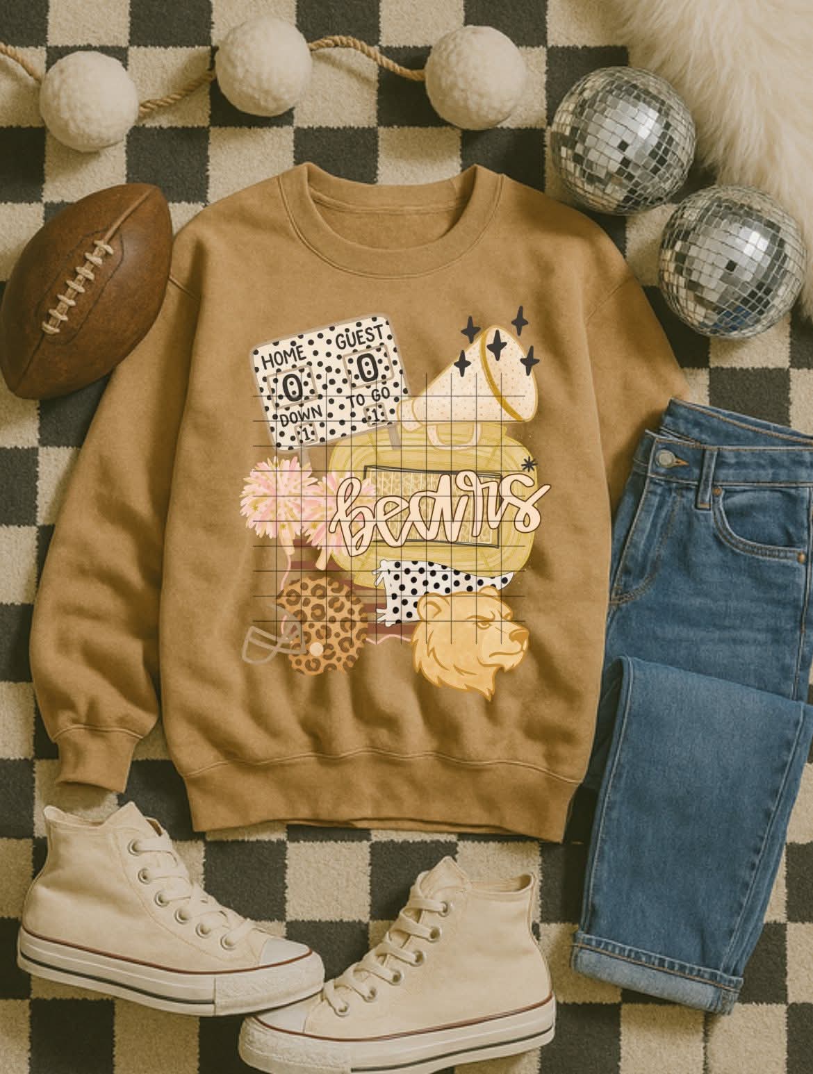 Bears beige (City) DTF transfer