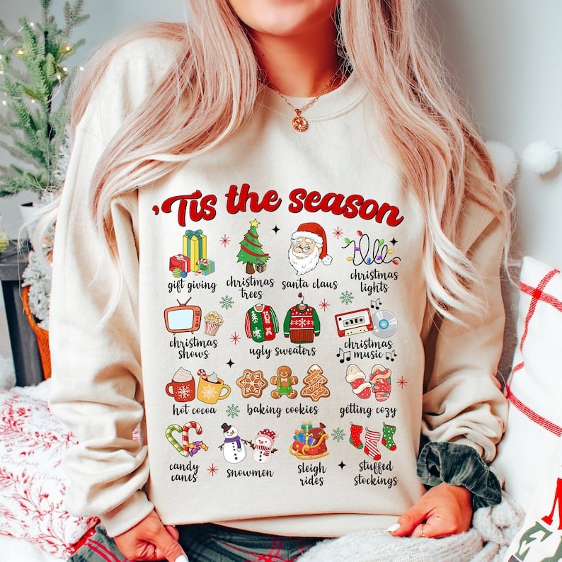 Tis the season christmas collage 43972 DTF TRANSFER