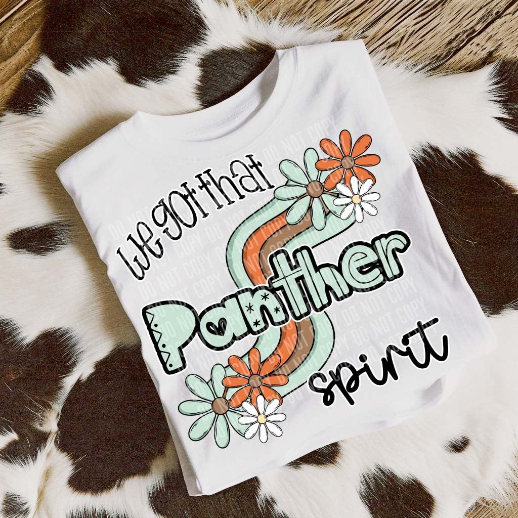 We got that panther spirit (CAPLINGER) 50402 DTF transfer
