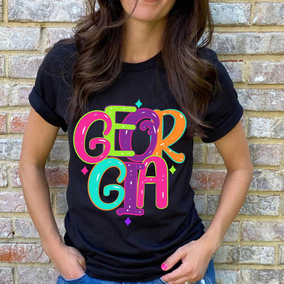 Georgia neon states 44922 DTF transfer