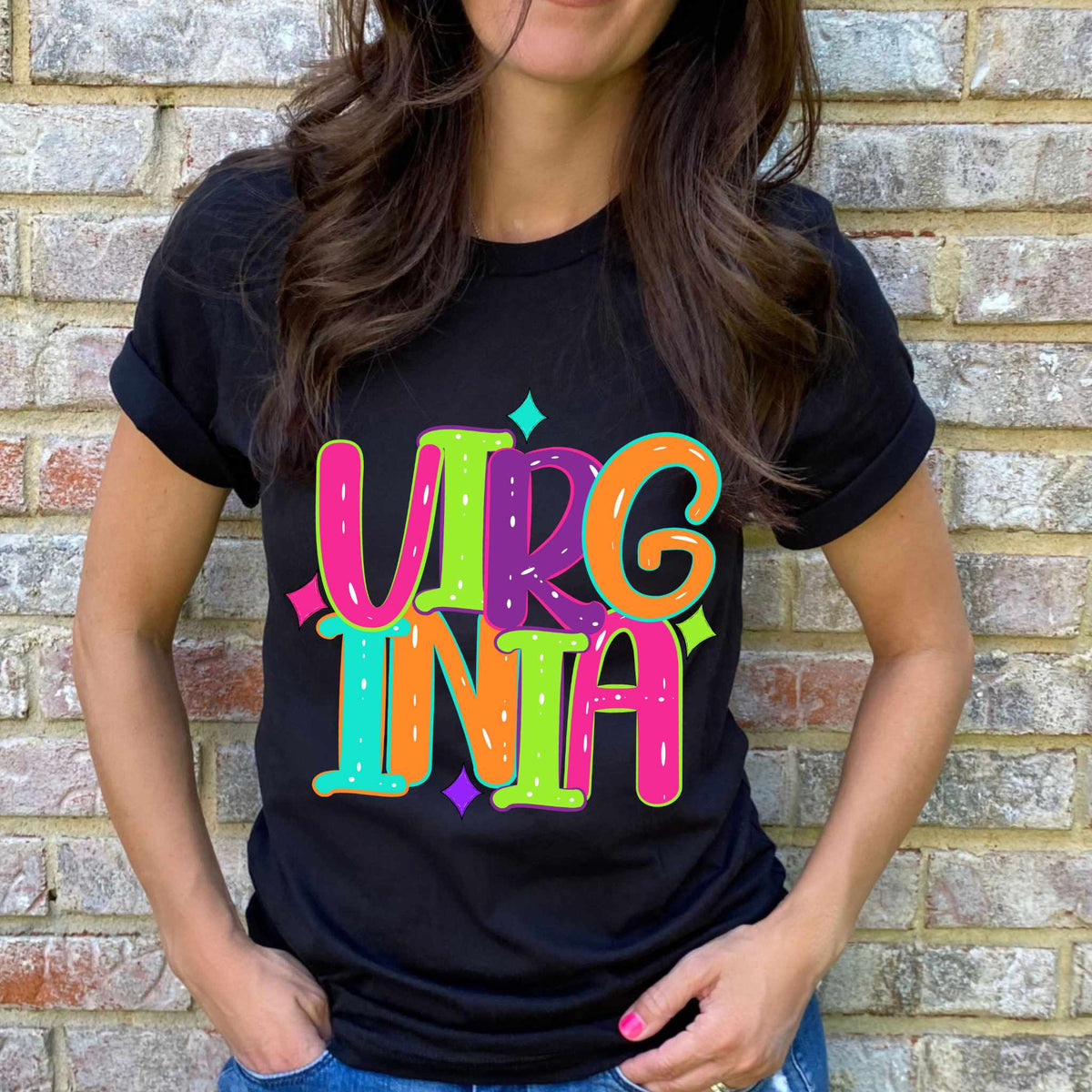 Virginia neon states 44939 DTF transfer