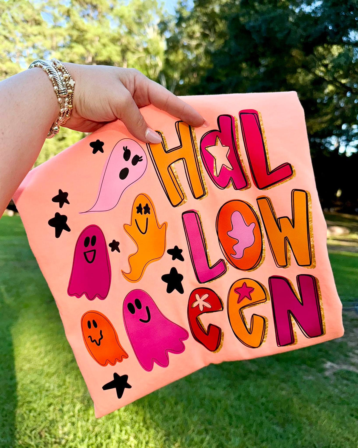 Halloween stacked 5 ghost Craft Corner 111980 DTF transfer