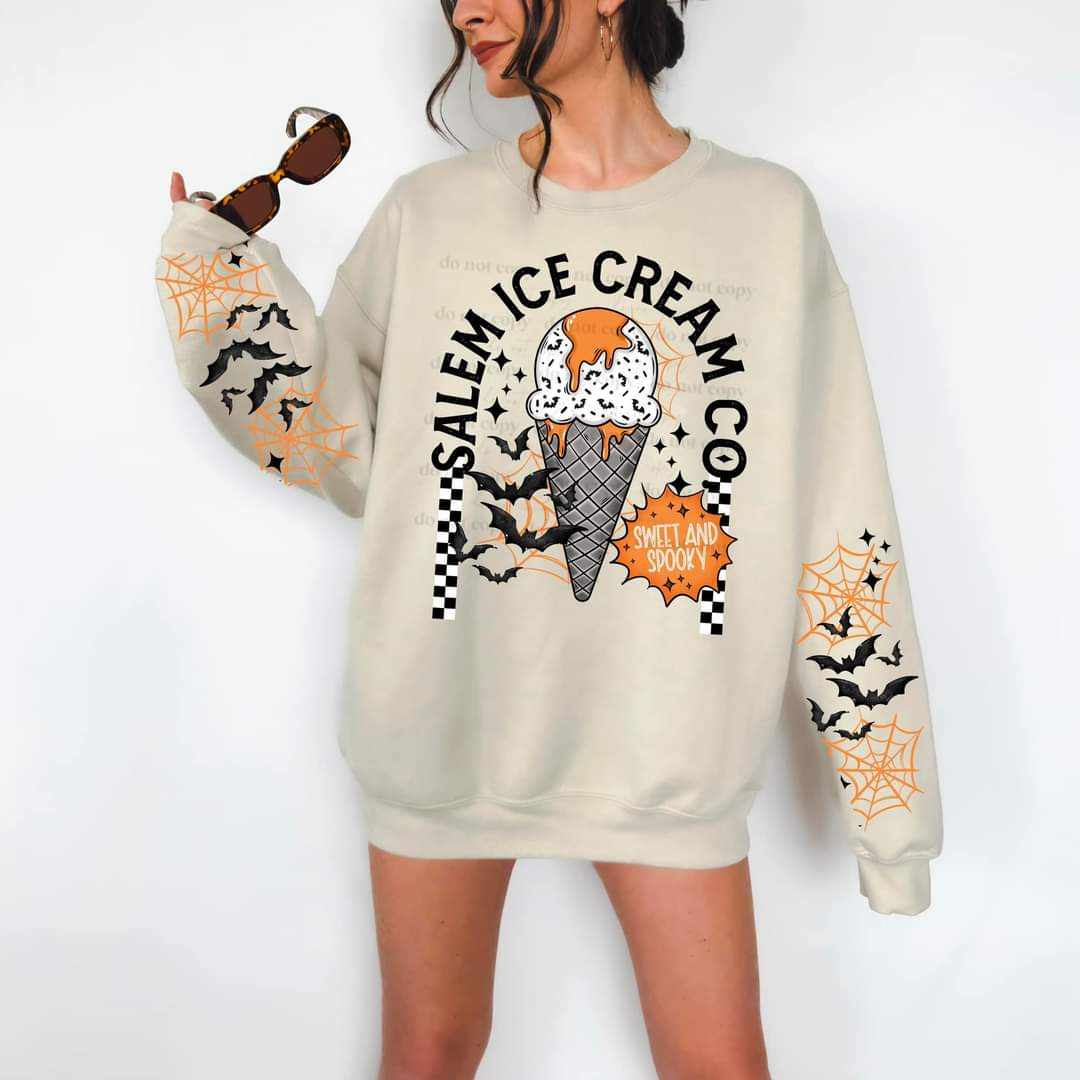 Salem ice cream Co FRONT ONLY (CSC) 44889 DTF transfer