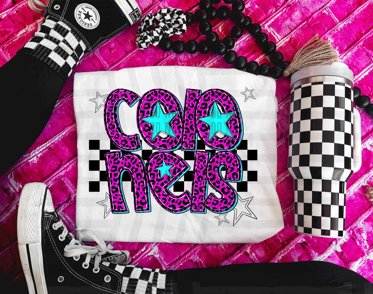 Colonels Pink Leopard Neon (Caplinger) DTF transfer
