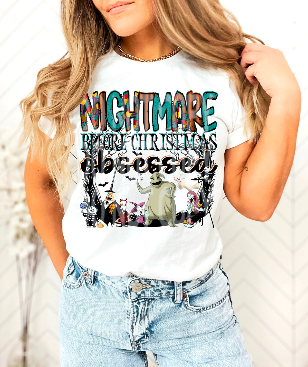 Nightmare before obsessed DD DTF transfer