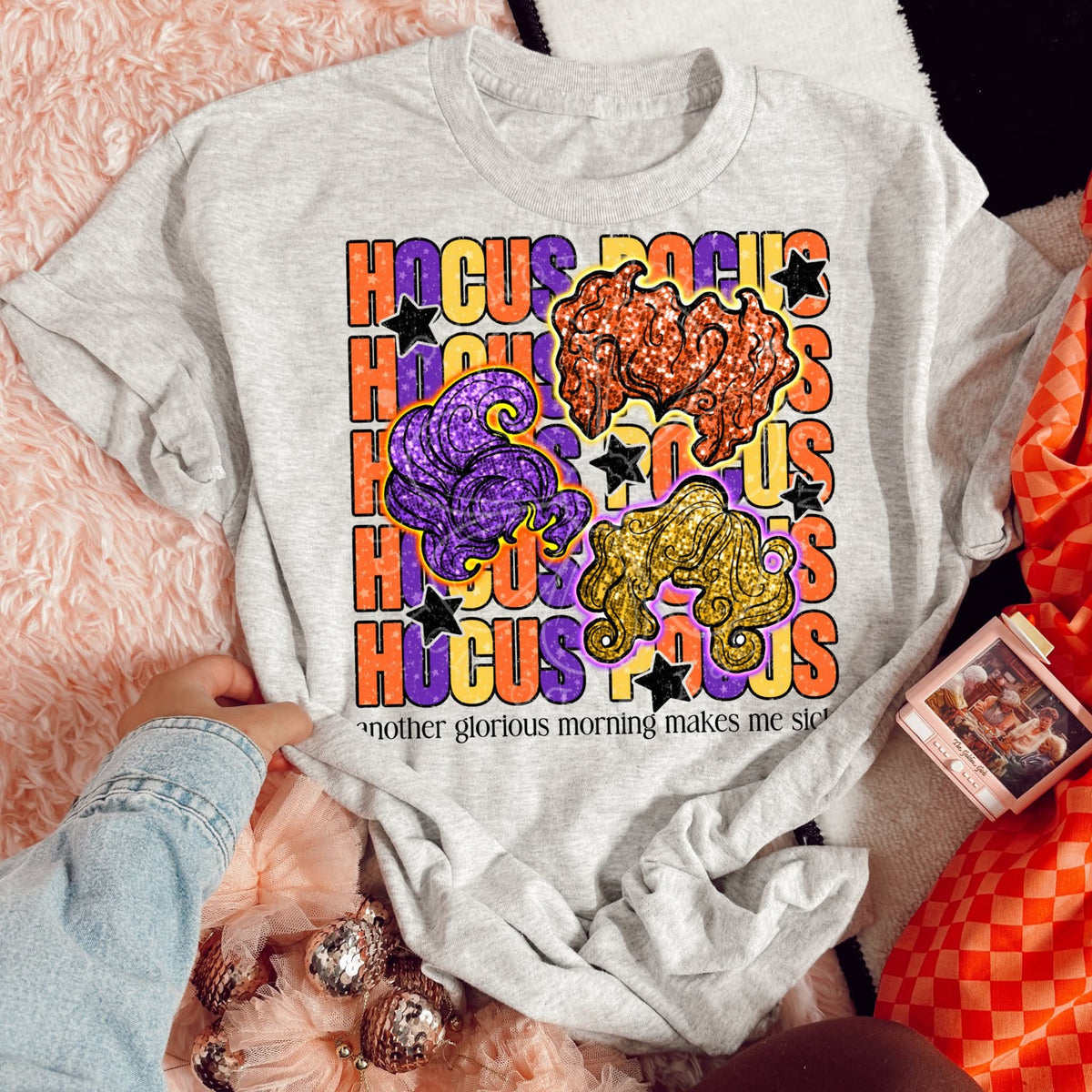 Hocus pocus stacked lyttle DTF transfer