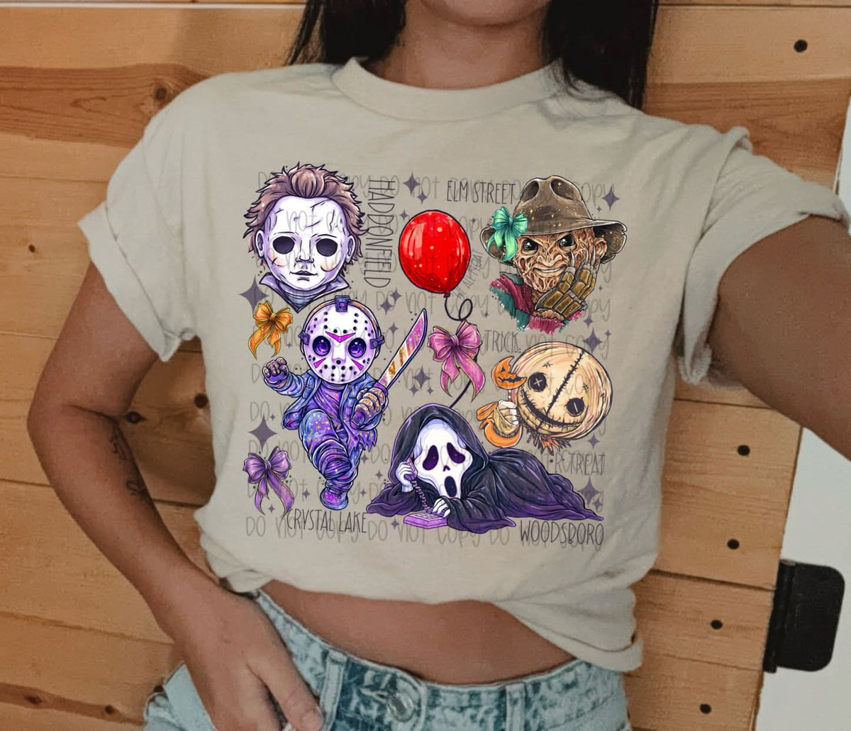 Horror collage Sunday Special DTF